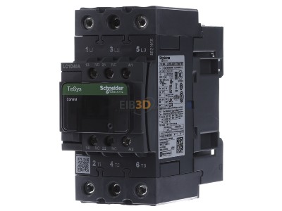 Frontansicht Schneider Electric LC1D40AP7 Leistungsschtz 3P,40A,230V 50/60HZ 