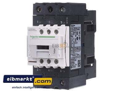 Front view Schneider Electric LC1D50AP7 Magnet contactor 50A 230VAC - 
