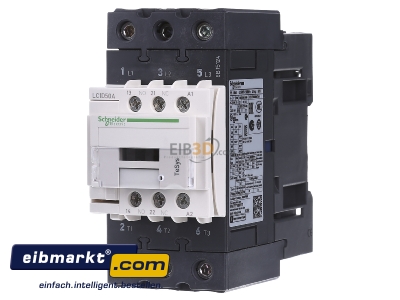 Frontansicht Schneider Electric LC1D50AP7 Leistungsschtz 3P,50A,230V 50/60HZ 