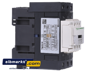 View on the left Schneider Electric LC1D50AP7 Magnet contactor 50A 230VAC - 
