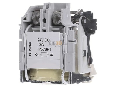 Front view Schneider Electric LV429390 Shunt release 24VDC 
