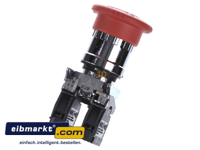 Ansicht oben hinten Schneider Electric XB4BS8444 Not-Aus-Taster 2 
