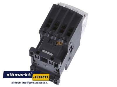 Top rear view Schneider Electric LC1DT32P7 Magnet contactor 18A 230VAC - 
