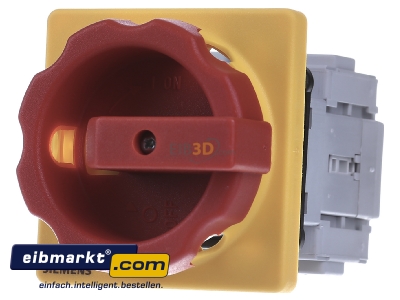 Front view Siemens Indus.Sector 3LD2254-0TK53 Safety switch 3-p 11,5kW
