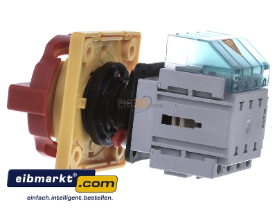 Ansicht rechts Siemens Indus.Sector 3LD2054-0TK53 Haupt-/Not-Aus-Schalter 3p. 16A 7,5kW/400V 