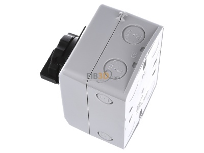 Ansicht oben rechts Siemens 3LD2064-1GP51 Haupt-/Not-Aus-Schalter 3p. 16A 7,5kW/400V 
