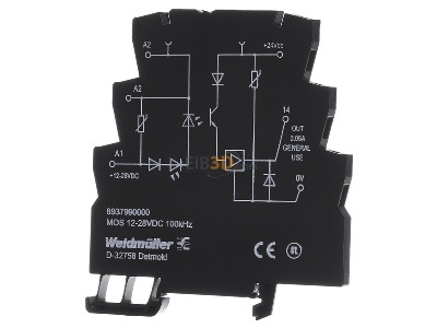 Frontansicht Weidmller MOS 12-28VDC 100kHz Optokoppler 24VDC 