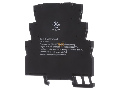 Ansicht hinten Weidmller MOS 12-28VDC/5VTTL Solid-State-Relais TTL 