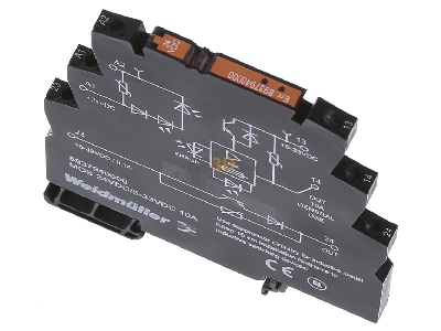 View up front Weidmller MOS24VDC/533VDC10A Optocoupler 10A 
