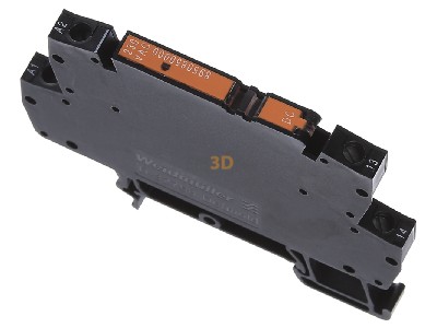 Ansicht oben hinten Weidmller TOS230VAC/48VDC0,1A Solid-State-Relais 5-48VDC 100mA 