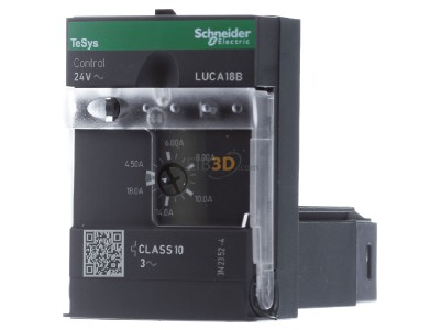 Front view Schneider Electric LUCA18B Motor starter combination 7,5kW 

