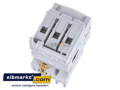 Top rear view Hager HAB302 Safety switch 3-p - 
