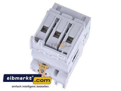 Top rear view Hager HAB306 Safety switch 3-p - 
