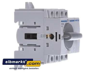 View on the left Hager HAB402 Safety switch 4-p 9kW 
