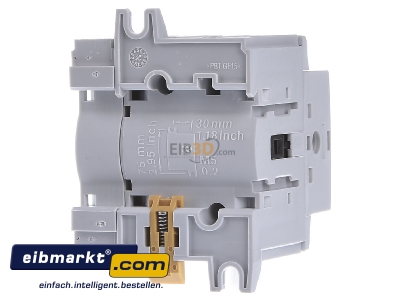 Back view Hager HAB402 Safety switch 4-p 9kW 
