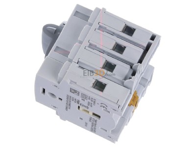 View top right Hager HAB404 Safety switch 4-p 18kW 

