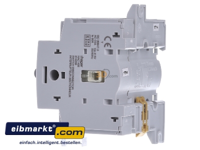 View on the right Hager HAC408 Safety switch 4-p
