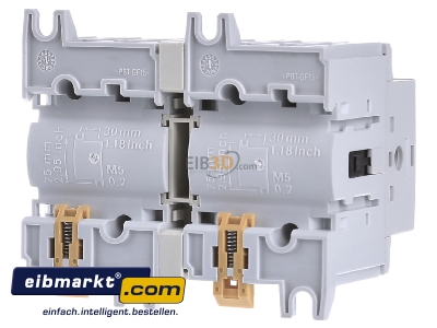 Back view Hager HIM304 Safety switch 3-p 18kW 
