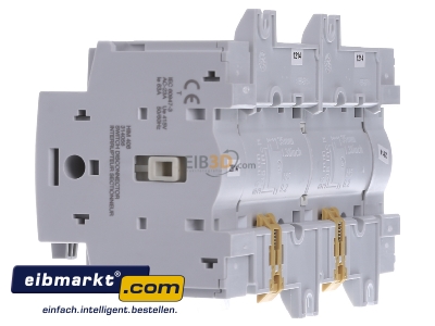 View on the right Hager HIM406 Off-load switch 4-p 63A
