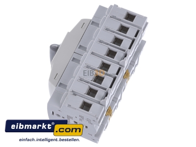 View top right Hager HIM406 Off-load switch 4-p 63A

