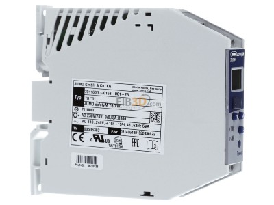 View on the left Jumo 701160/8-0153-001-23 Temperature control relay 
