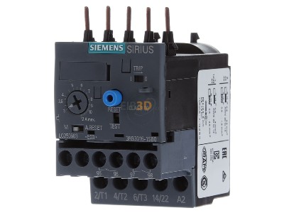Frontansicht Siemens 3RB3016-1SB0 �berlastrelais 3-12A 