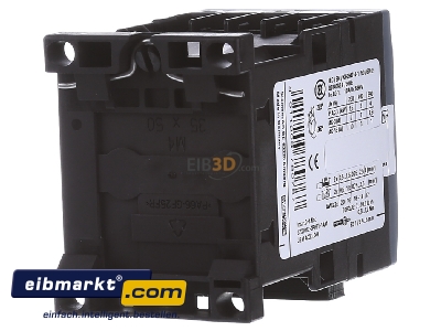 Back view Siemens Indus.Sector 3RT2015-1AP01 Magnet contactor 7A 230VAC 0VDC - 
