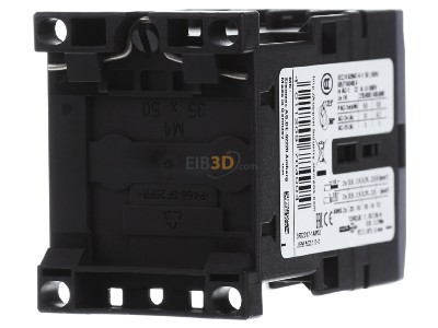 Back view Siemens 3RT2017-1AP02 Magnet contactor 12A 230VAC 0VDC 
