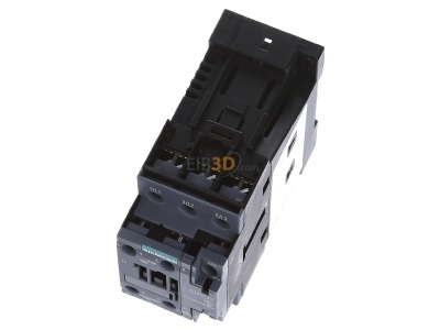 View up front Siemens 3RT2025-1BB40 Magnet contactor 17A 24VDC 
