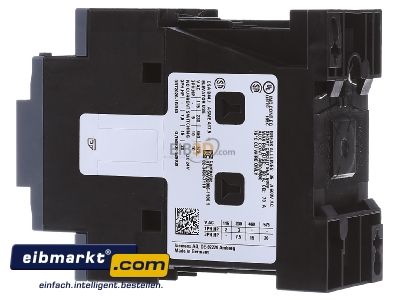 Ansicht rechts Siemens Indus.Sector 3RT2026-1BB40 Schtz 24DC 11KW 1S+1 