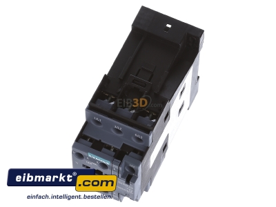 Ansicht oben vorne Siemens Indus.Sector 3RT2026-1BB40 Schtz 24DC 11KW 1S+1 