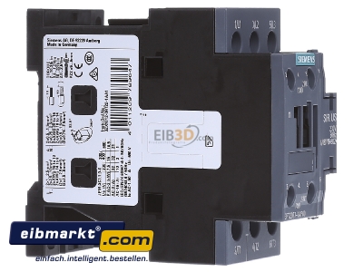 Ansicht links Siemens Indus.Sector 3RT2027-1AP00 Schtz 230AC 15KW 1S+1 