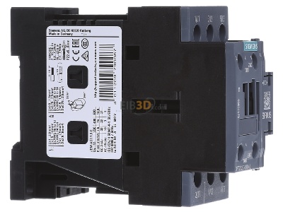 Ansicht links Siemens 3RT2027-1BB40 Schtz 24DC 15KW 1S+1 