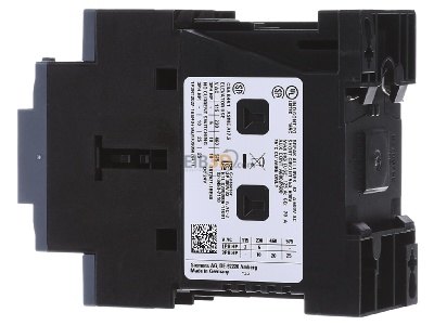Ansicht rechts Siemens 3RT2027-1BB40 Schtz 24DC 15KW 1S+1 