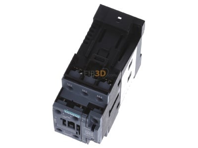 View up front Siemens 3RT2027-1BB40 Magnet contactor 32A 24VDC 
