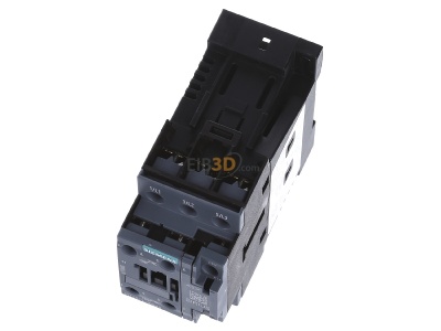 Ansicht oben vorne Siemens 3RT2027-1BB40 Schtz 24DC 15KW 1S+1 