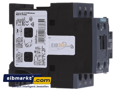Ansicht links Siemens Indus.Sector 3RT2028-1AP00 Schtz 230AC 18,5KW 1S+1 