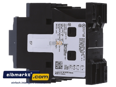 Ansicht rechts Siemens Indus.Sector 3RT2028-1AP00 Schtz 230AC 18,5KW 1S+1 