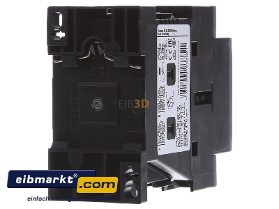 Back view Siemens Indus.Sector 3RT20281BB40 Magnet contactor 38A 24VDC
