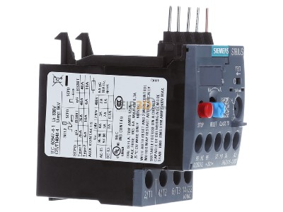 Ansicht links Siemens 3RU2116-1AB0 berlastrelais 1,1-1,6A 