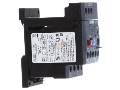 View on the left Siemens 3RU2116-1GB1 Thermal overload relay 4,5...6,3A 
