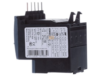 View on the right Siemens 3RU2116-1KB0 Thermal overload relay 9...12,5A 
