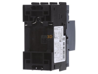 Back view Siemens 3RV2011-0EA10 Motor protective circuit-breaker 0,4A 
