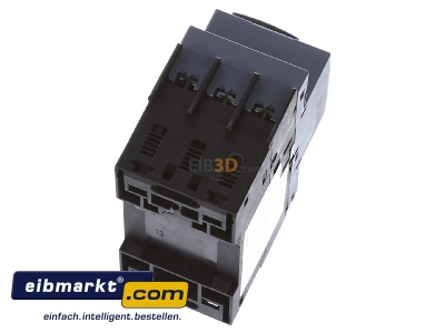 Top rear view Siemens Indus.Sector 3RV2011-1AA10 Motor protective circuit-breaker 1,6A 
