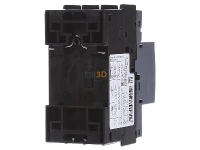 Back view Siemens 3RV2011-1EA10 Motor protective circuit-breaker 4A 
