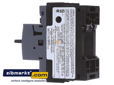View on the right Siemens Indus.Sector 3RV2011-1FA10 Motor protective circuit-breaker 5A - 
