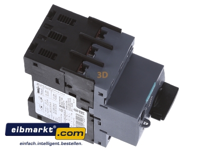 View top left Siemens Indus.Sector 3RV2011-1FA10 Motor protective circuit-breaker 5A - 
