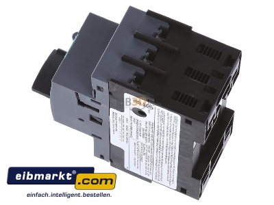 Ansicht oben rechts Siemens Indus.Sector 3RV2011-1FA10 Leistungsschalter Motor 3,5-5A 