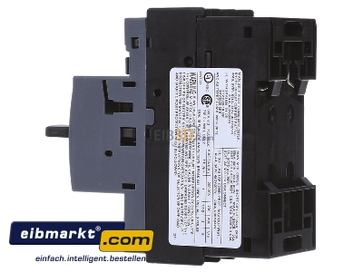 View on the right Siemens Indus.Sector 3RV2011-1GA10 Motor protective circuit-breaker 6,3A - 
