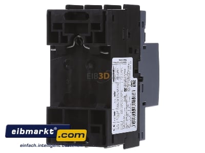 Back view Siemens Indus.Sector 3RV2011-1GA10 Motor protective circuit-breaker 6,3A - 
